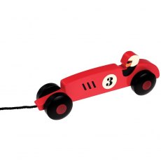 Vintage Racer Pull Toy