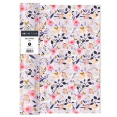 Louise Tiler Pink Floral Roll Wrap