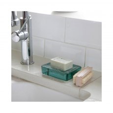 Wells Soap Dish Recycled Glass