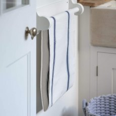 Garden Trading Set Of 2 Looped Tea Towels Ink Stripe