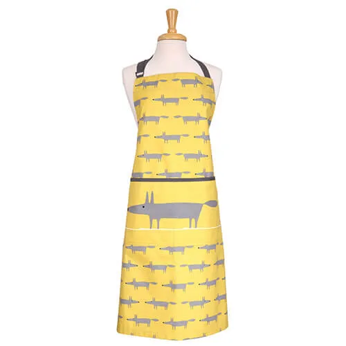 Scion Living Mr Fox Yellow Apron