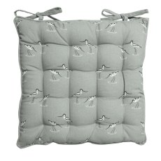 Sophie Allport Coastal  Birds Chair Pad