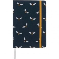 Sophie Allport Bees B6 Fabric Notebook