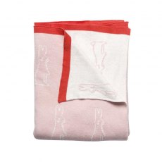 Sophie Allport Knitted Bunny Baby Blanket