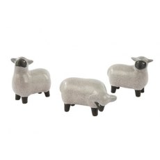 Sheep Ornament 3 Assorted