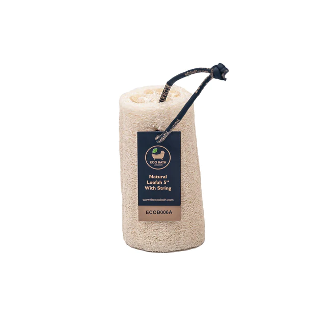 Eco Bath London Natural Loofah 5'' With String