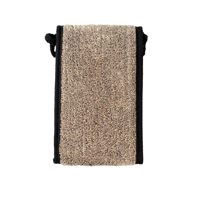 Eco Bath Natural Sisal Hemp Bath Strap Black