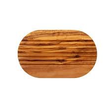 Soap Dish Olive Wood Ridged