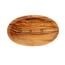 Olive Wood Soap Dish Oval