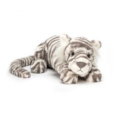 Jellycat Sasha Snow Tiger Little