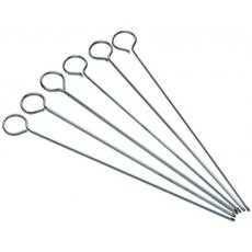 Flat Sided Stainless Steel Skewers