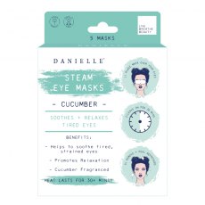 Danielle Creations Cucumber Steam Eye Masks 5pc