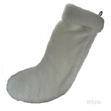 Teddy Stocking 2 Colour Assorted 23x53cm