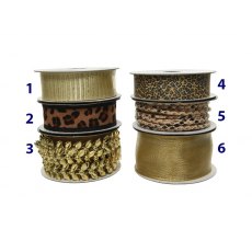 Animal Print Gift Wrap Ribbon