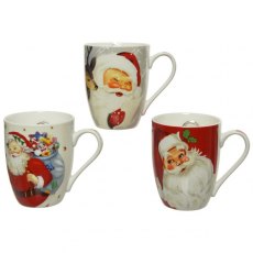 Santa Mug 3asstd