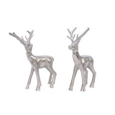 Silver Aluminium Deer 2asstd