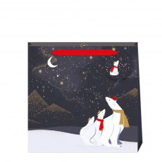 Sara Miller Polar Bears Gift Bag