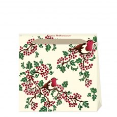 Emma Bridgewater Xmas Joy Hawthorn Robin Small Bag