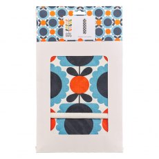 Orla Kiely Double Oven Glove Scallop Flower Sky