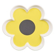 Orla Kiely Trinket Tray 6 Petal Flower Ochre