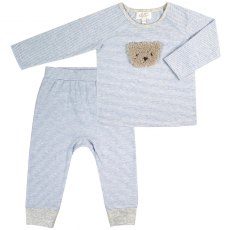Albetta Snuggly Bear Applique Loungewear 6-12 Months