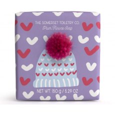 Bobble Hat Soap Plum Flower