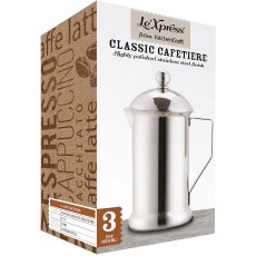 LeXpress S/S Cafetiere 3 Cup