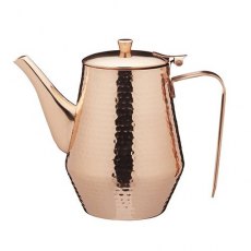 Le'Xpress Hammered Copper Finish Coffeepot 1.1L