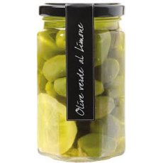 Casina Rossa Cracked Green Olives Marinated With Lemon 280g