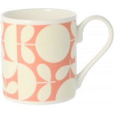 Orla Kiely Pink Patchwork Print Mug