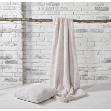 Walton & Co Tipped Faux Fur Throw