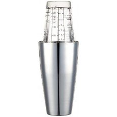 Bar Craft Traditional Boston Cocktail Shaker 400ml