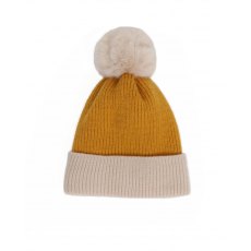 Powder Bonnie Pom Pom Hat