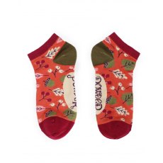 Powder Acorns Trainer Socks
