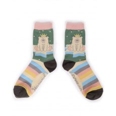 Powder King Bear Ankle Socks