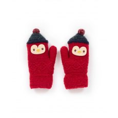 Powder Kids Wolly Penguin Mittens