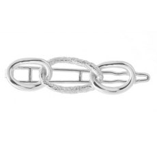 Tutti & Co Journey Hair Clip Silver