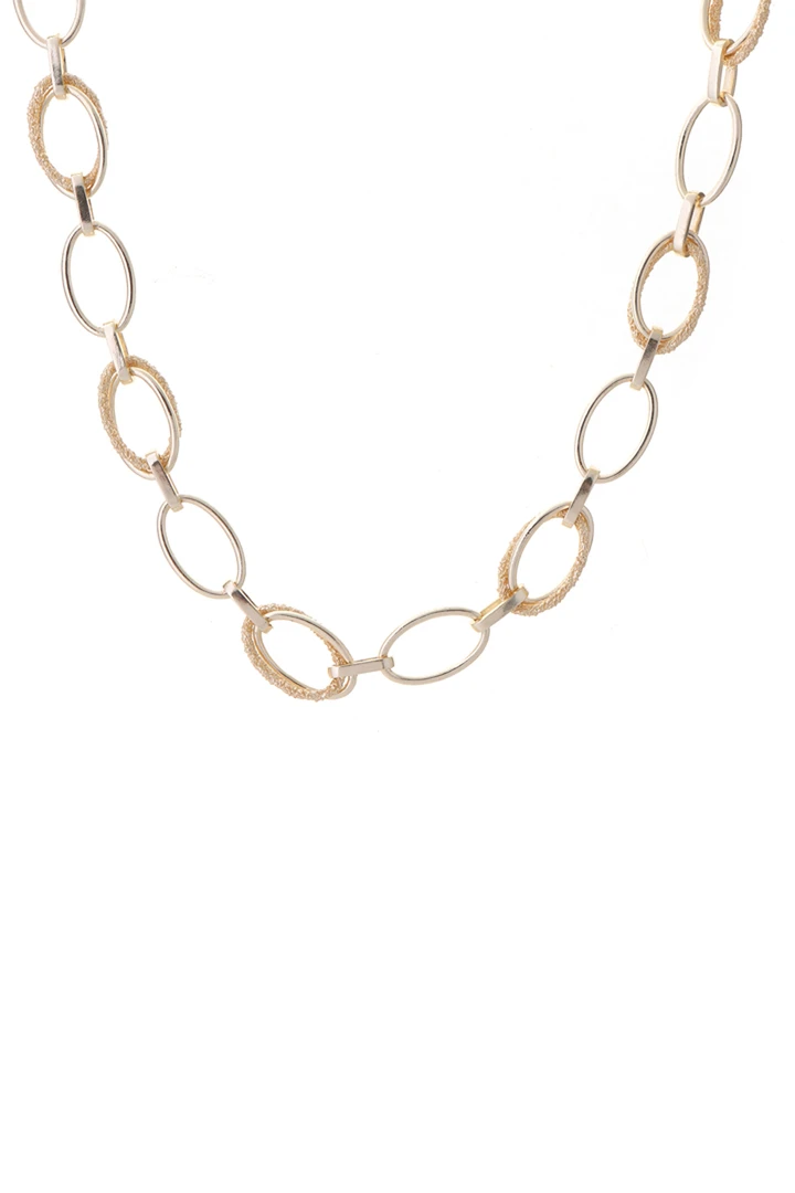 Tutti & Co Echo Chain Necklace Gold