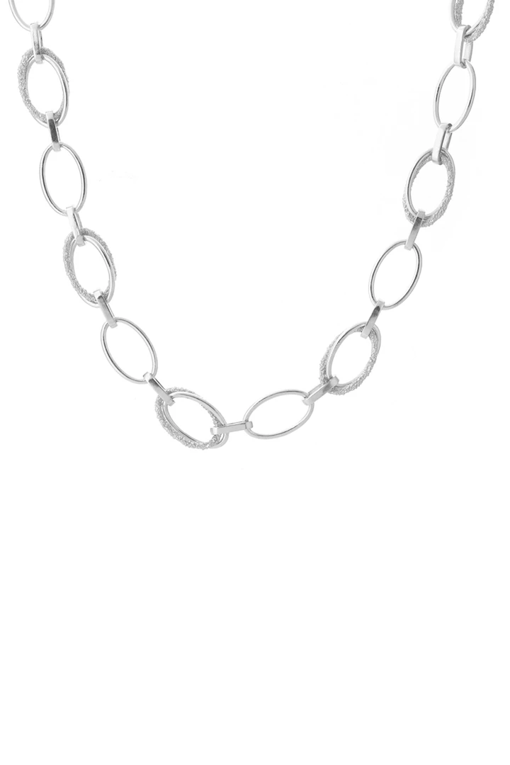 Tutti & Co Chain Necklace Silver