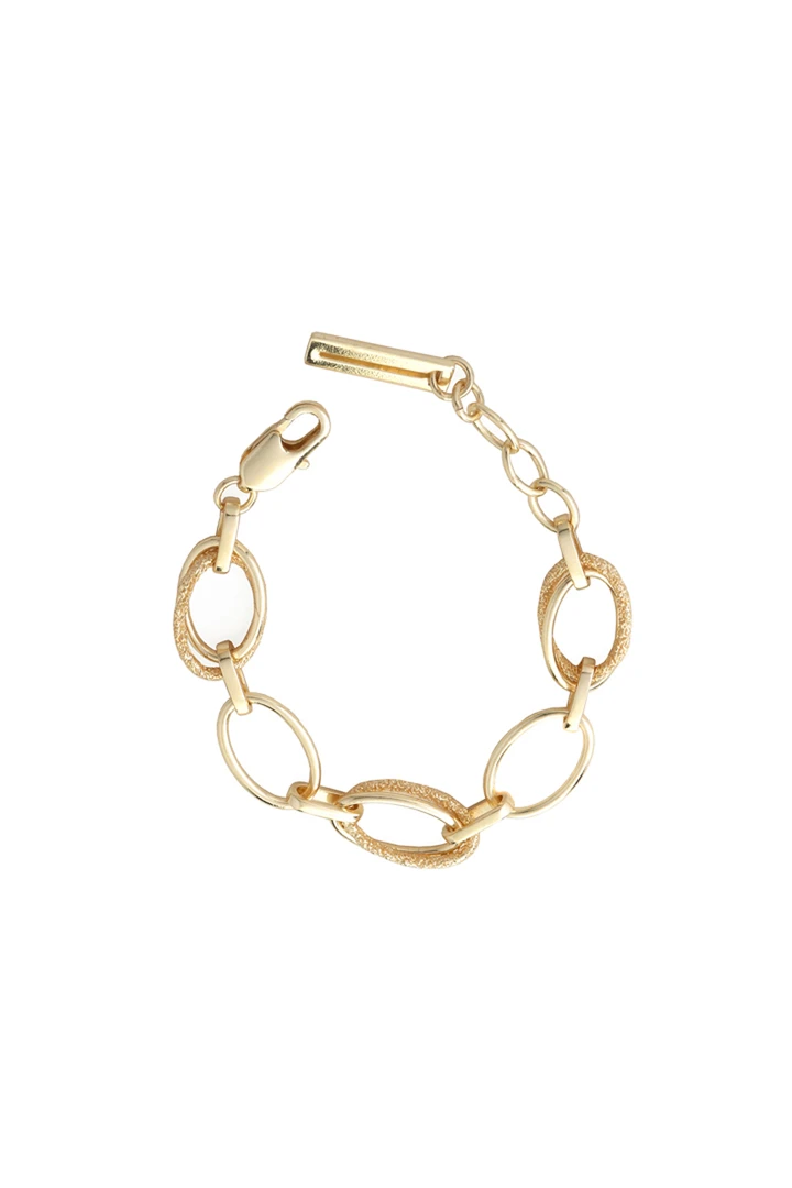 Tutti & Co Echo Chain Bracelet Gold