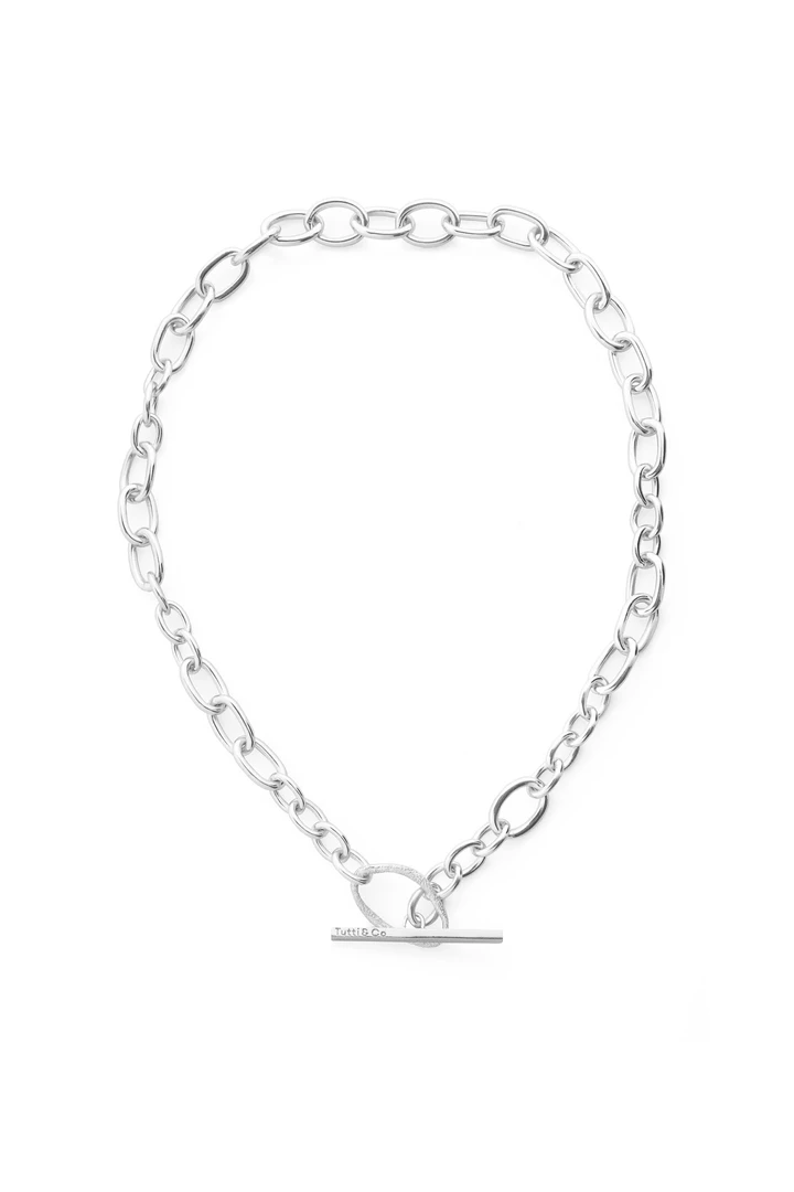 Tutti & Co Rise Silver Necklace