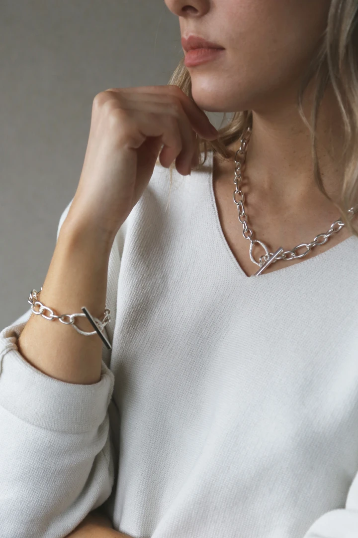 Tutti & Co Rise Silver Necklace