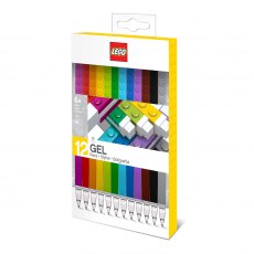 Lego Asstd Colour Gel Pens 12pc