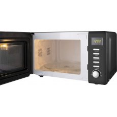 Beko 20L 800w Retro Compact Microwave Black