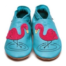 Blue Flamingo Shoes In Bag (Med)