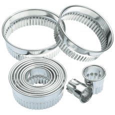Assorted Round Fluted Cutter Set