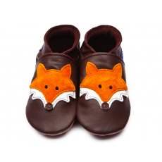 Brown Mr Fox Shoes In Bag (Med)