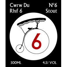 Cwrw Du Rhif 6 | No6 Stout