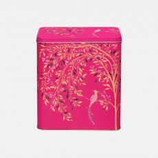 Sara Miller Pink Bird Larder Tin