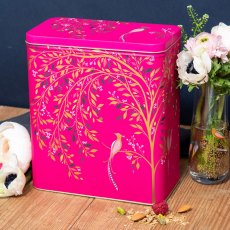 Sara Miller Pink Bird Larder Tin